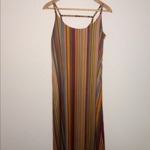 Chepè italy bold striped long dress